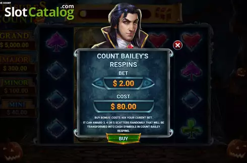 Скрин5. Treasures of the Count слот