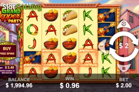 Скрин3. Grand Pepper Party слот
