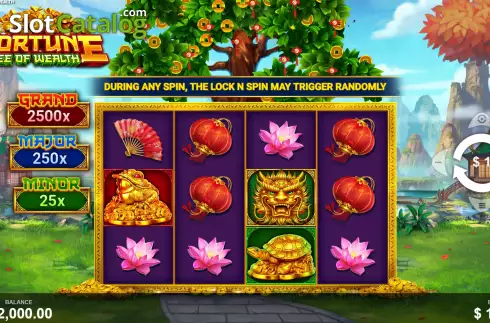 Скрин3. Fortune Tree of Wealth слот