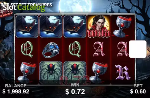 Скрин3. Vampire’s Secret Treasures слот