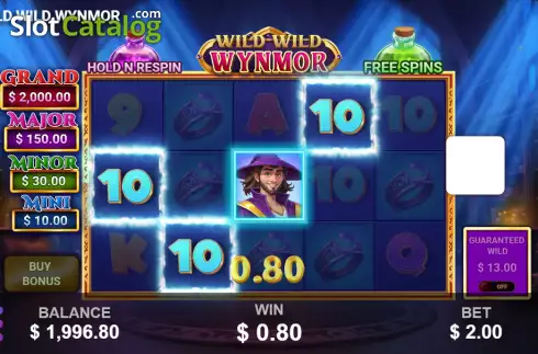 Скрин3. Wild Wild Wynmor слот