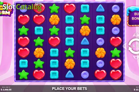 Скрин2. Sugar Storm слот