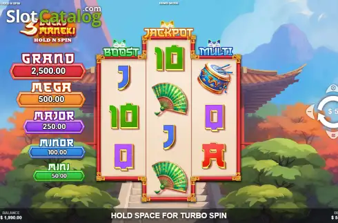 Скрин2. 3 Lucky Maneki Hold & Win слот