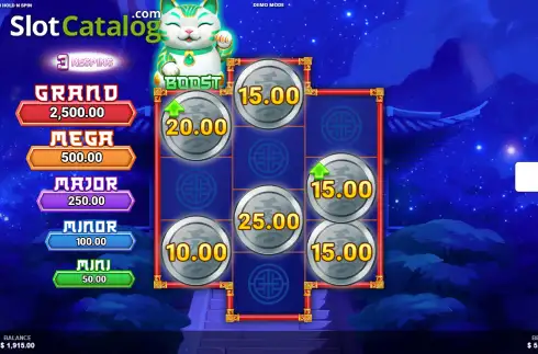 Скрин3. 3 Lucky Maneki Hold & Win слот