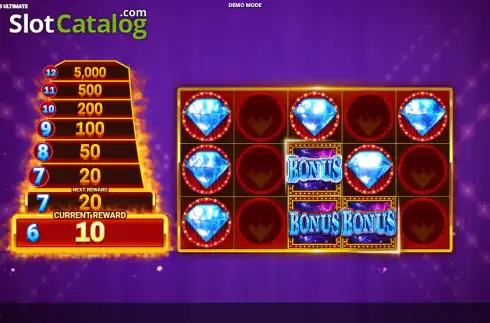 Скрин3. 12 Super Hot Diamonds Ultimate слот