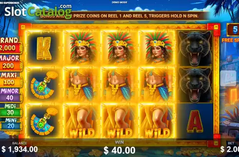 Скрин3. Dinero N Oro Superbonus слот