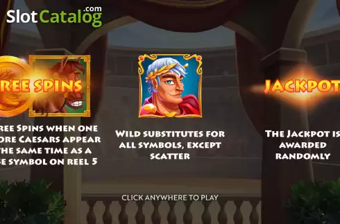 Скрин2. Caesar's Victory слот