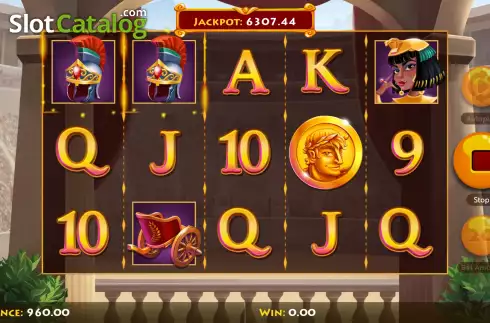 Скрин5. Caesar's Victory слот