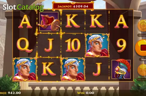 Скрин7. Caesar's Victory слот