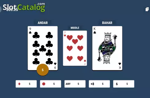 Скрин9. Andar Bahar (Woohoo) слот