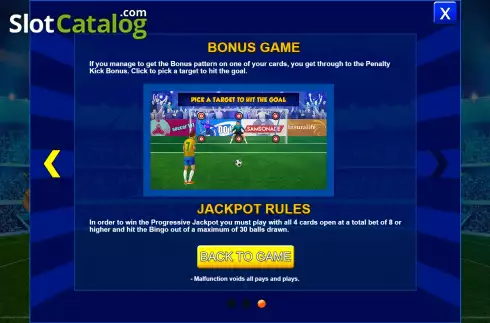 Скрин8. Bingo Goal слот