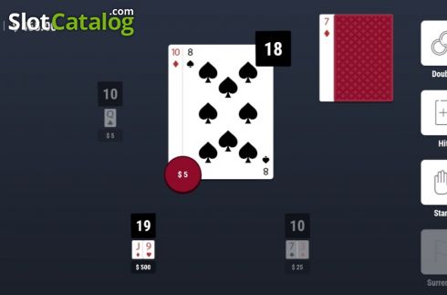 Скрин5. Blackjack (Woohoo) слот
