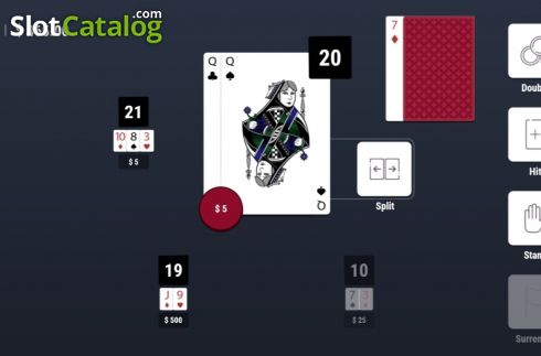 Скрин6. Blackjack (Woohoo) слот