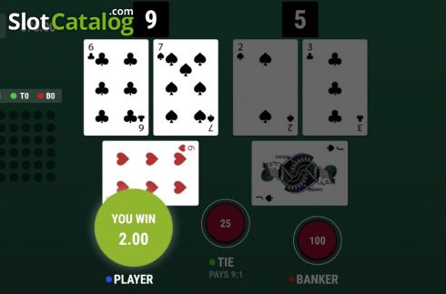 Скрин5. Baccarat (Woohoo) слот