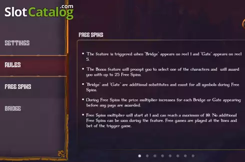 Скрин7. Dragon's Siege слот