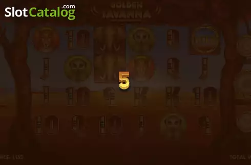 Скрин7. Golden Savanna слот
