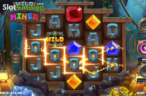 Скрин5. Wild Diamond Miner слот