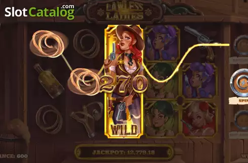 Скрин5. Lawless Ladies слот