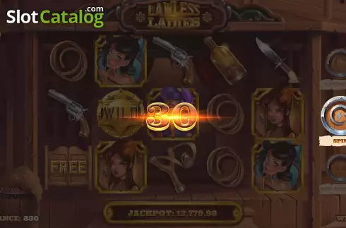Скрин6. Lawless Ladies слот