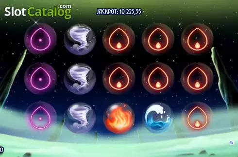 Скрин2. Mystic Elements слот