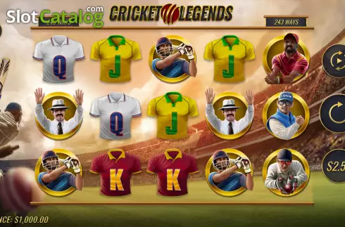 Скрин2. Cricket Legends слот