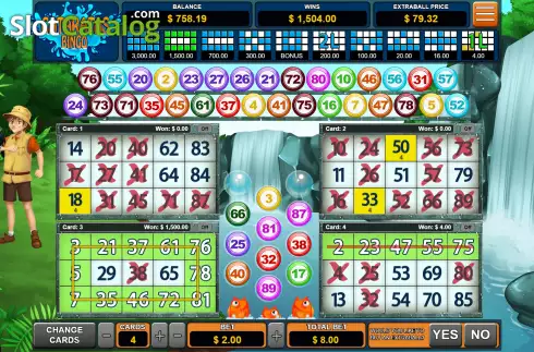 Скрин4. Cataratas Bingo слот