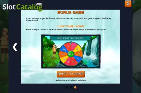 Скрин9. Cataratas Bingo слот