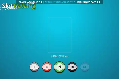 Скрин2. Double Deck Blackjack (Woohoo) слот