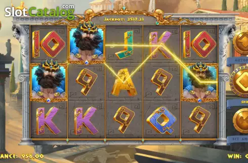 Скрин4. Fury of Zeus слот