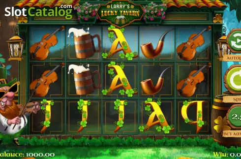 Скрин3. Larry's Lucky Tavern слот