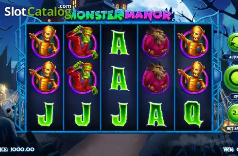 Скрин3. Monster Manor слот