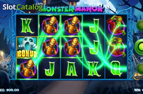 Скрин4. Monster Manor слот