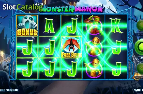 Скрин5. Monster Manor слот