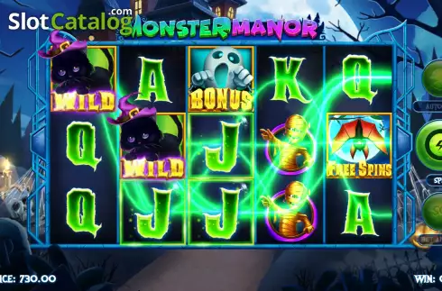 Скрин7. Monster Manor слот