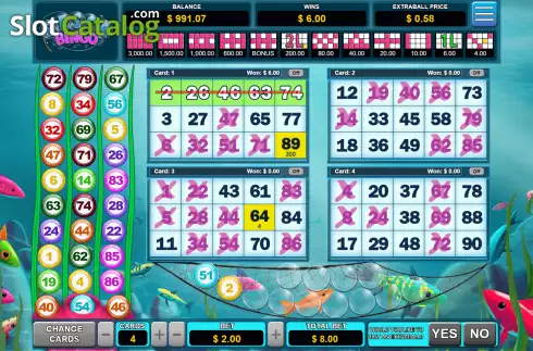 Скрин3. Pesca Bingo слот