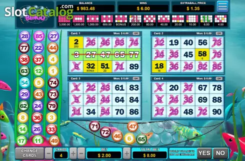 Скрин4. Pesca Bingo слот