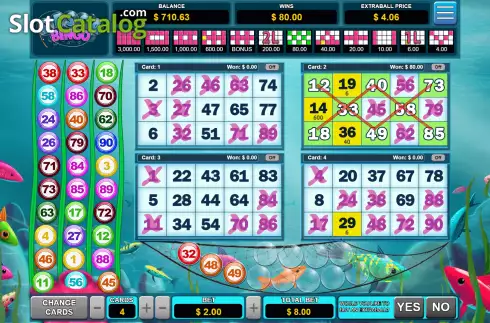 Скрин5. Pesca Bingo слот
