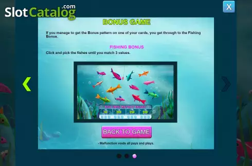 Скрин9. Pesca Bingo слот