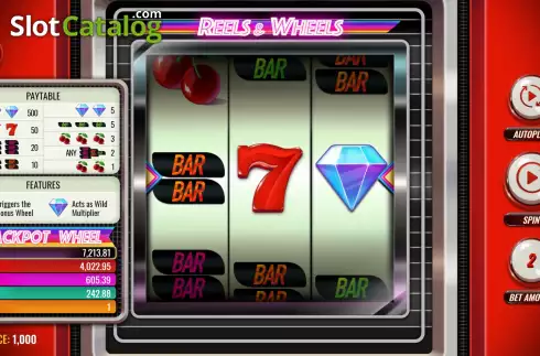 Скрин3. Reels and Wheels слот