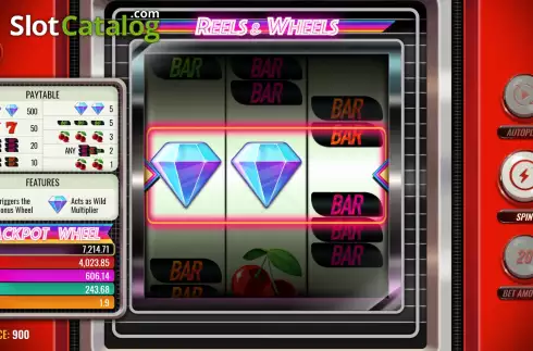 Скрин6. Reels and Wheels слот