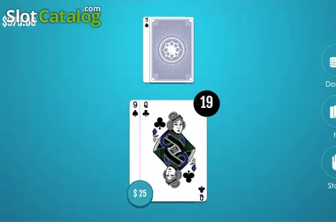 Скрин3. Single Deck Blackjack (Woohoo) слот