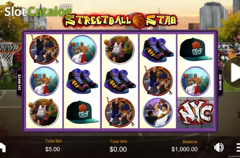 Скрин2. Streetball Star слот