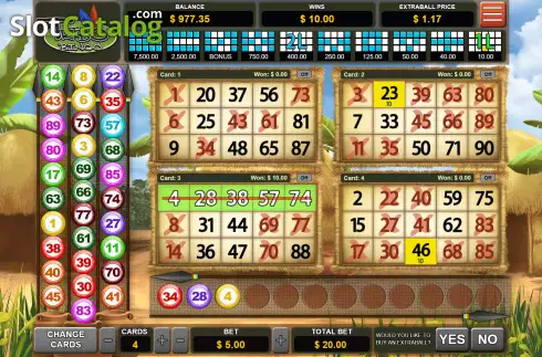 Скрин3. Tribo Bingo слот