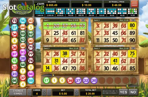 Скрин6. Tribo Bingo слот