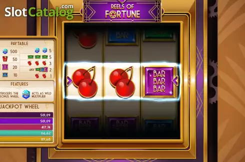 Скрин3. Reels of Fortune (Woohoo) слот