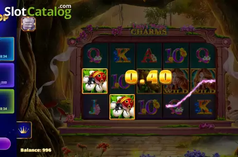 Скрин3. Lady's Magic Charms Hot Drop Jackpots слот