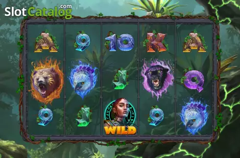 Скрин2. Mystic Wilds слот