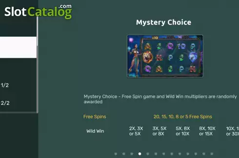 Скрин7. Mystic Wilds слот
