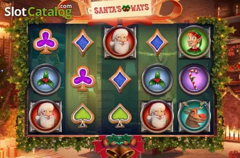 Скрин2. Santas Ways слот