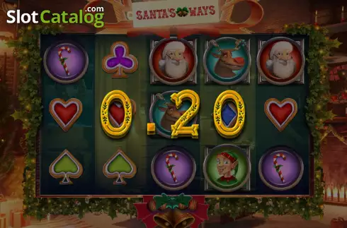 Скрин3. Santas Ways слот